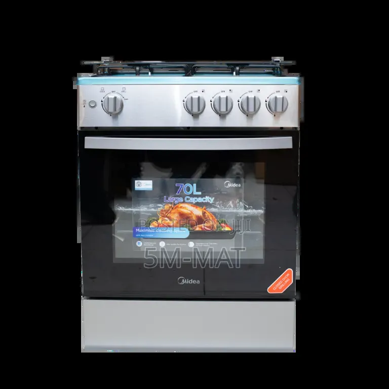 Midea 4 Burner Gas Cooker Sku: 24tmg4g081-s