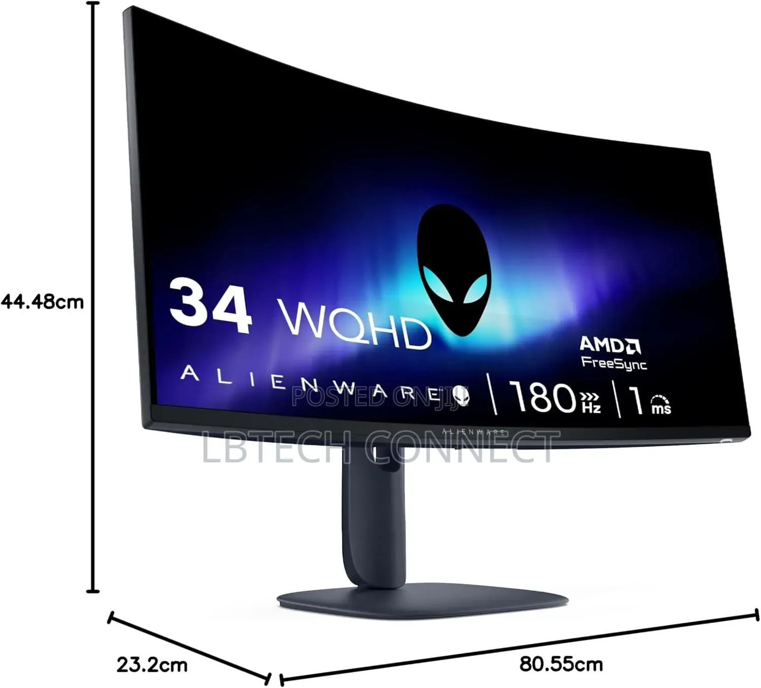 Alienware 34 Curved Gaming Monitor – Aw3425dwm