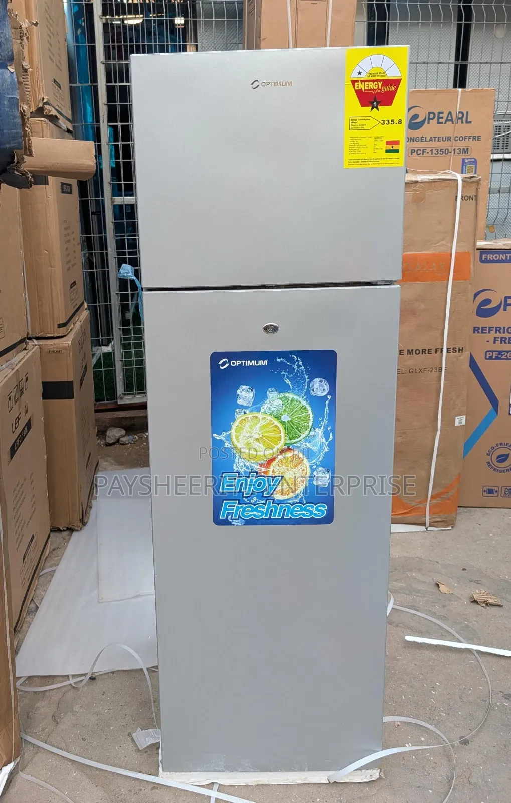 Optimum 260l Refrigerator 
Top Freezer Fridge Ghc3200