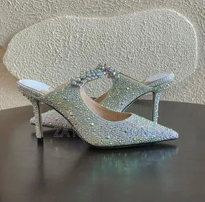 Ladies Heeled Slippers
