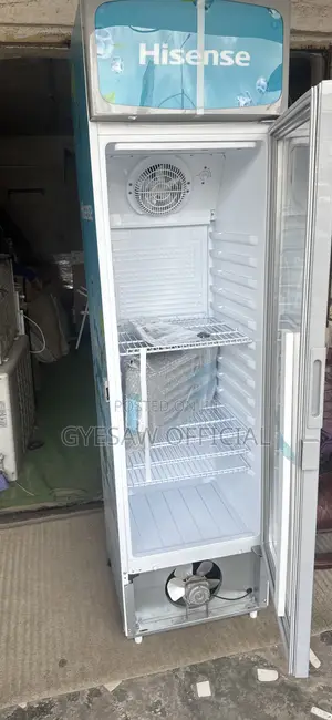 Hisense Upright Glass Door Chiller – Commercial Display Fridge