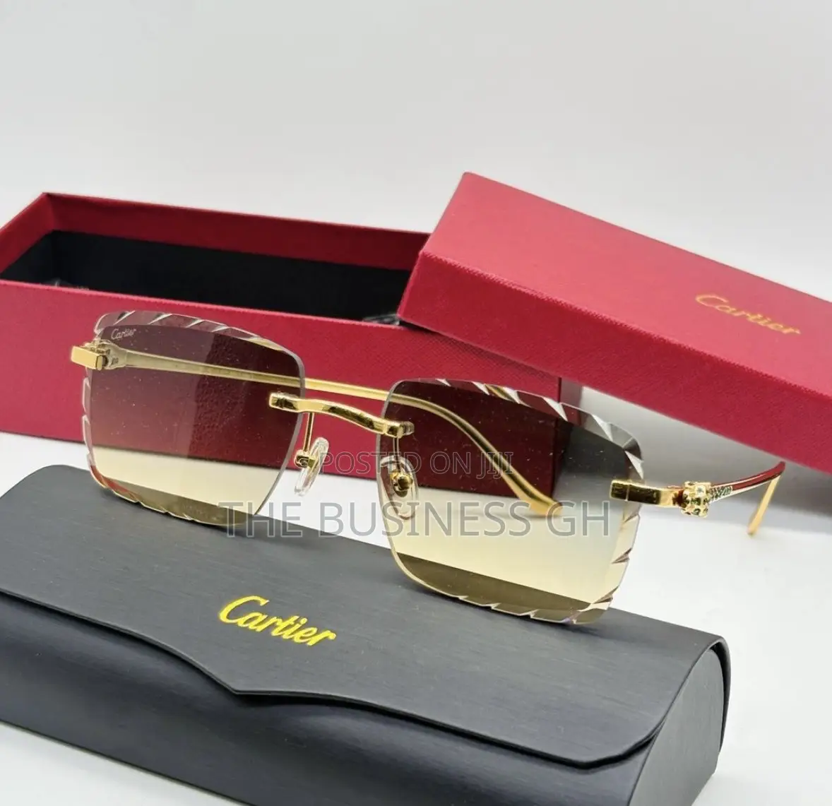 Cartier Rimless Sunglasses