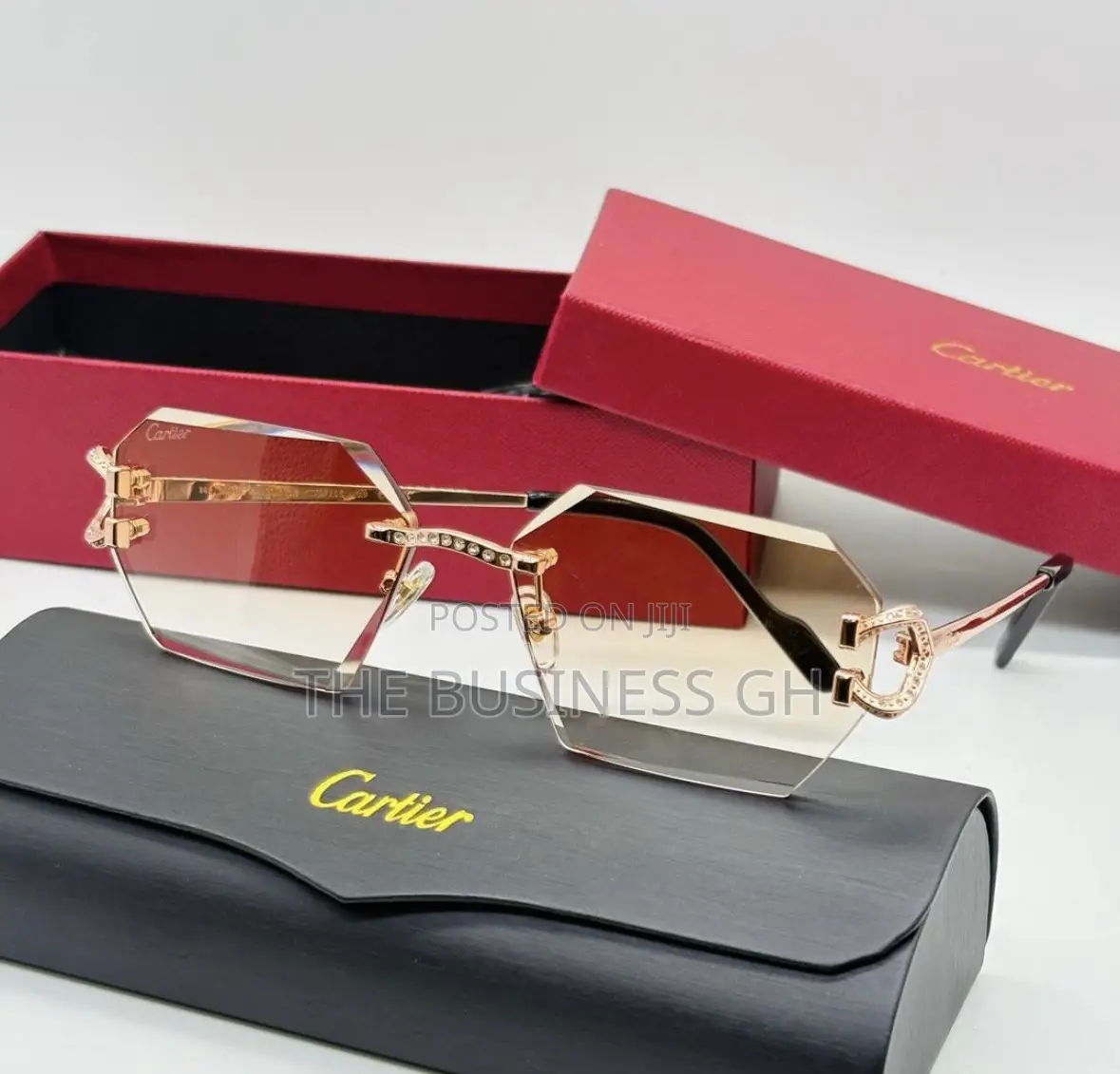 Cartier Rimless Sunglasses