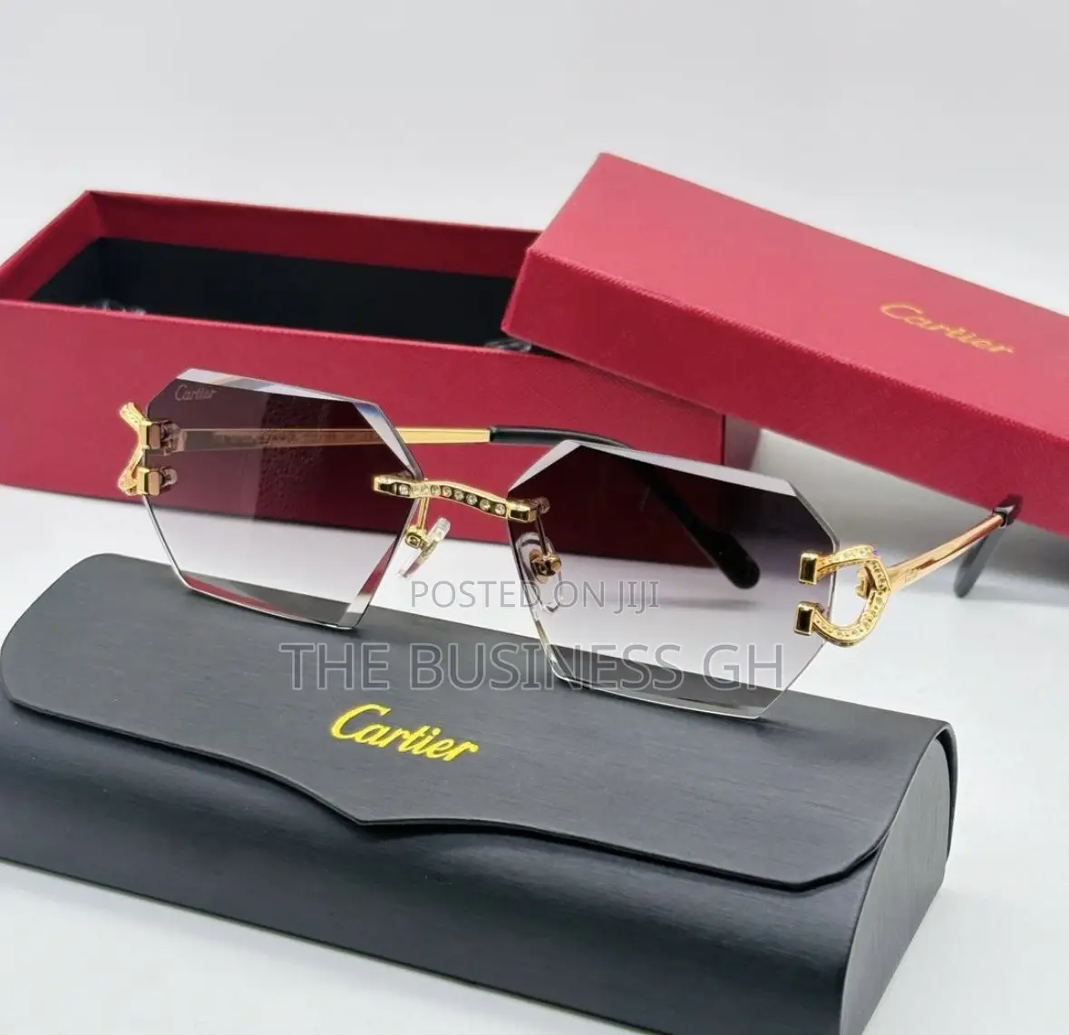 Cartier Rimless Sunglasses