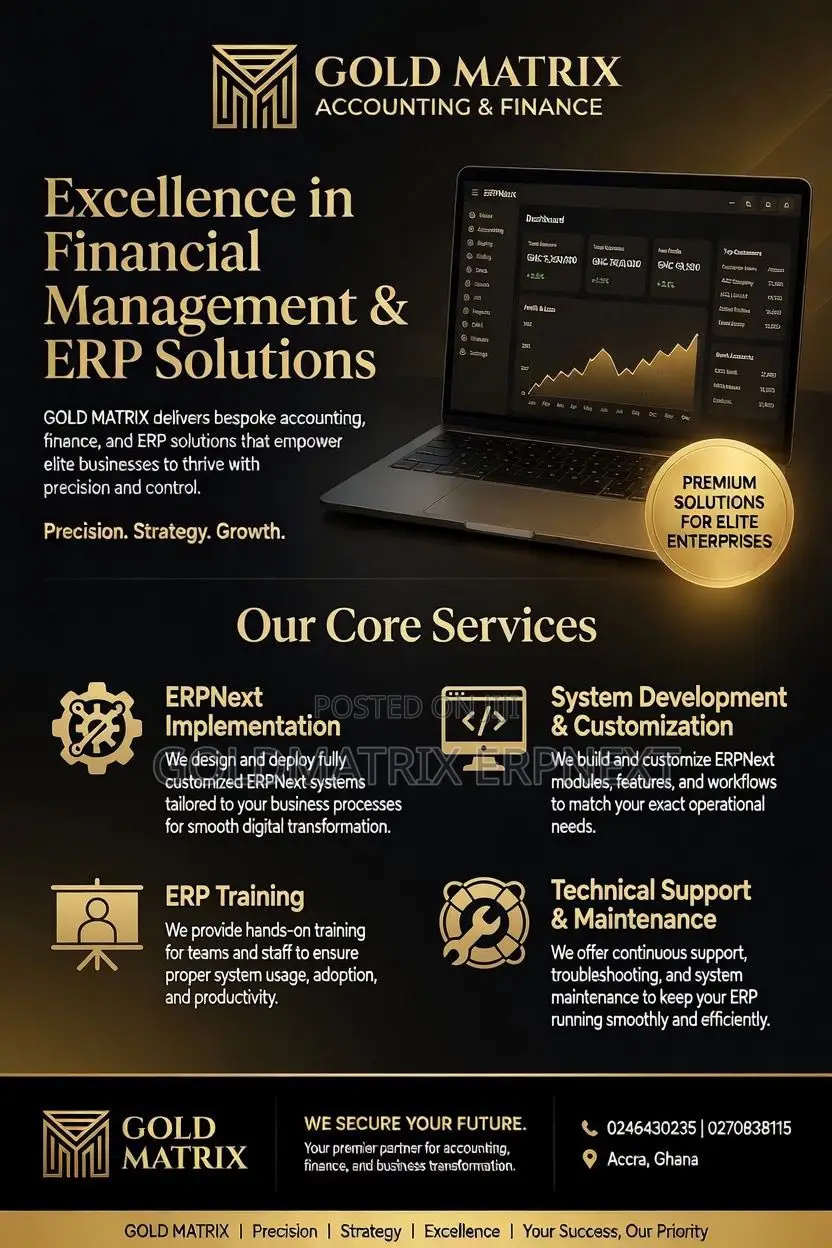 Goldmatrix Erpnext Solutions