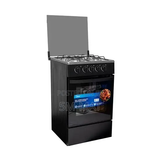 No Grill Midea 4 Burner Gas Cooker Lack Mirror