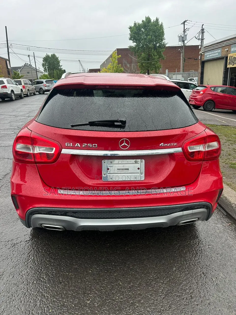 Mercedes-Benz GLA 250 2015 Red