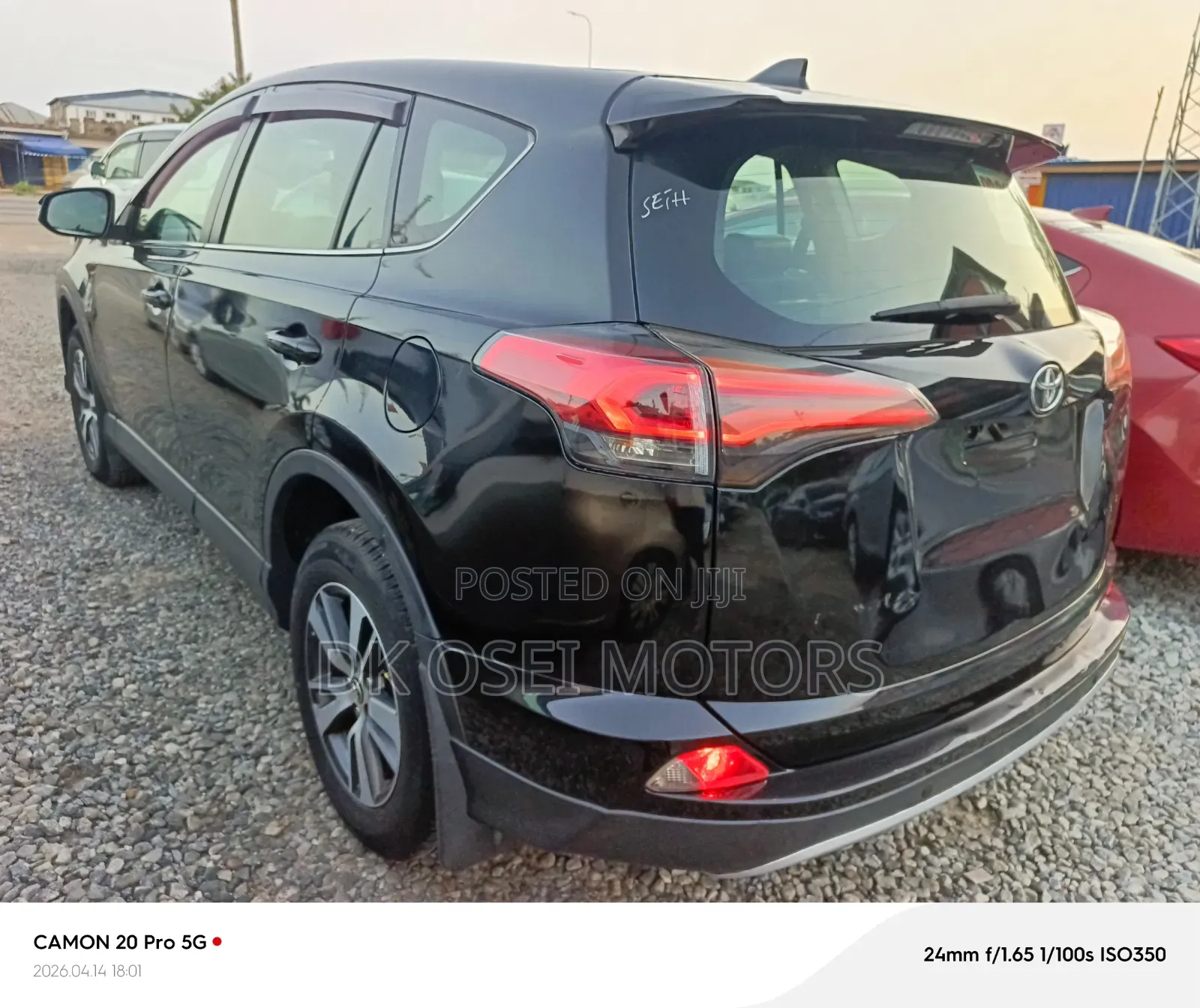Toyota RAV4 Limited AWD (2.5L 4cyl 6A) 2017 Black