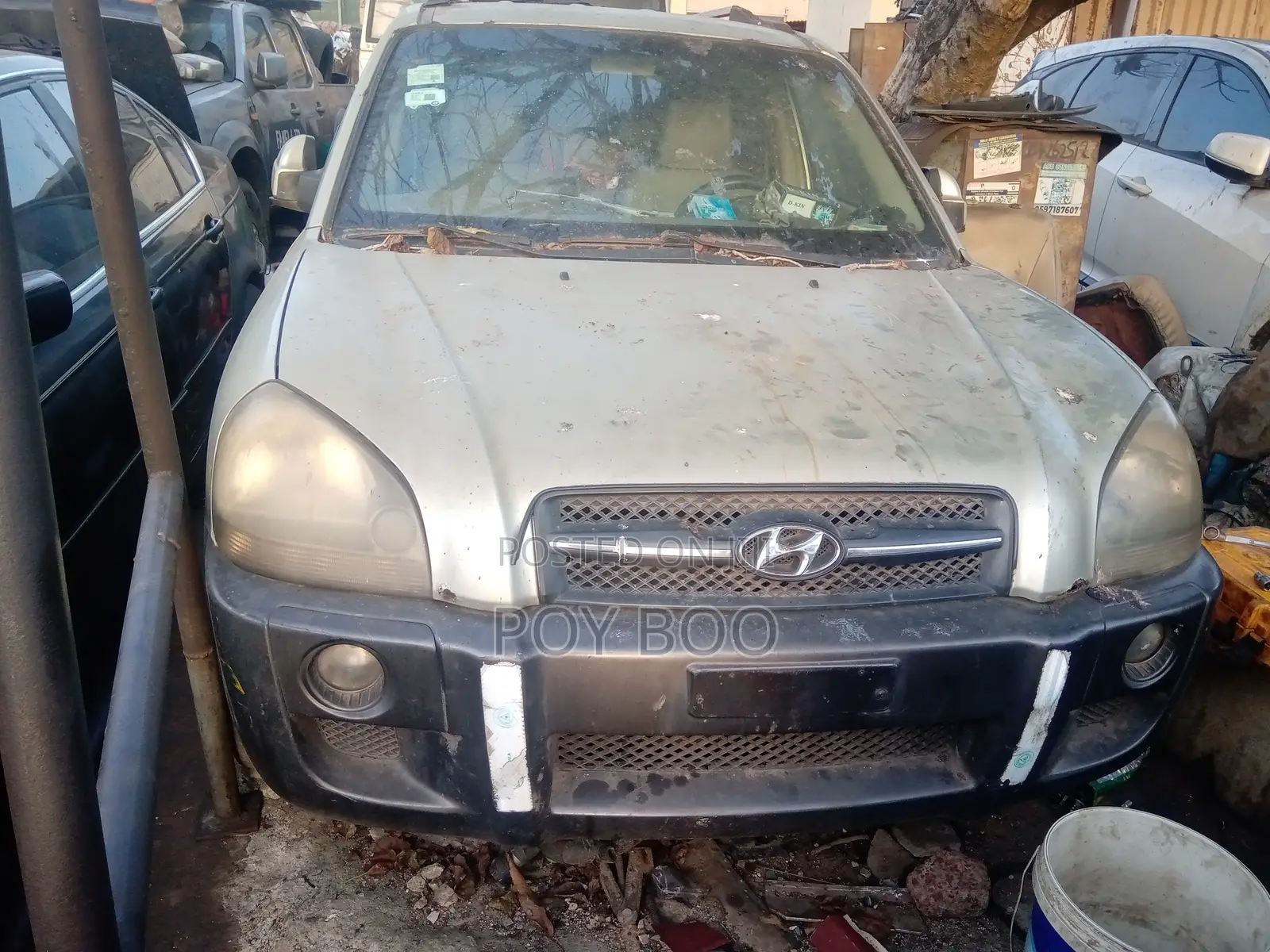 Hyundai Tucson 2006 Gray