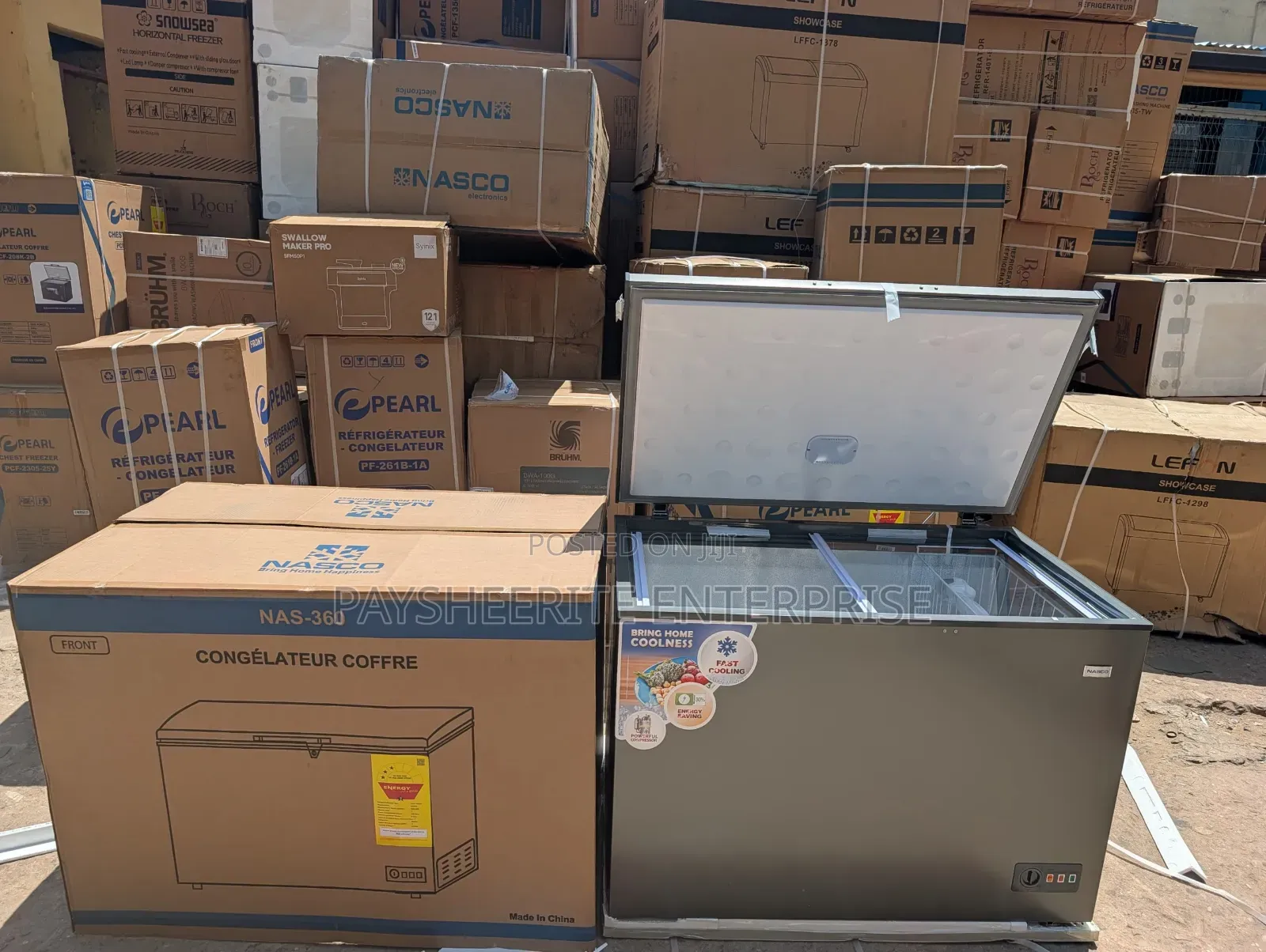Nasco 338l Chest Freezer 3950gh
