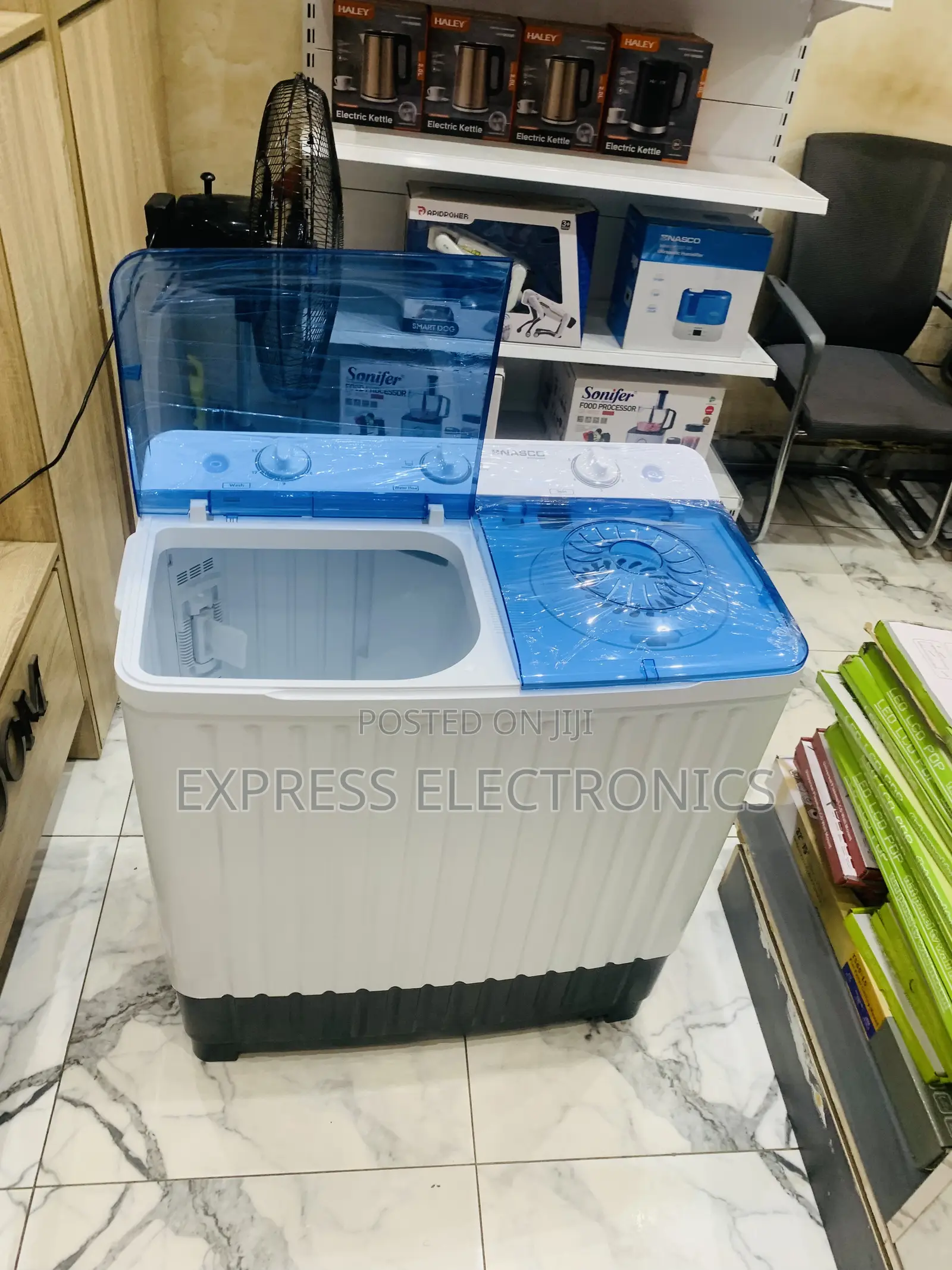 Brand New Wm Topload Twintub Nasco 8kg Weight