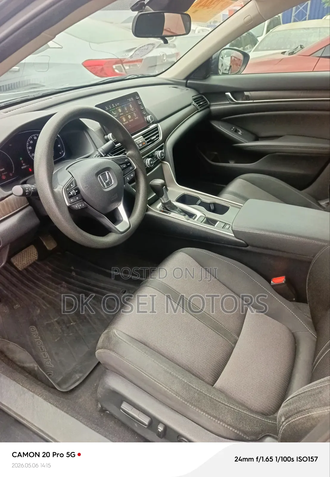 Honda Accord Sport (1.5L 4cyl Turbo 6M) 2019 Black