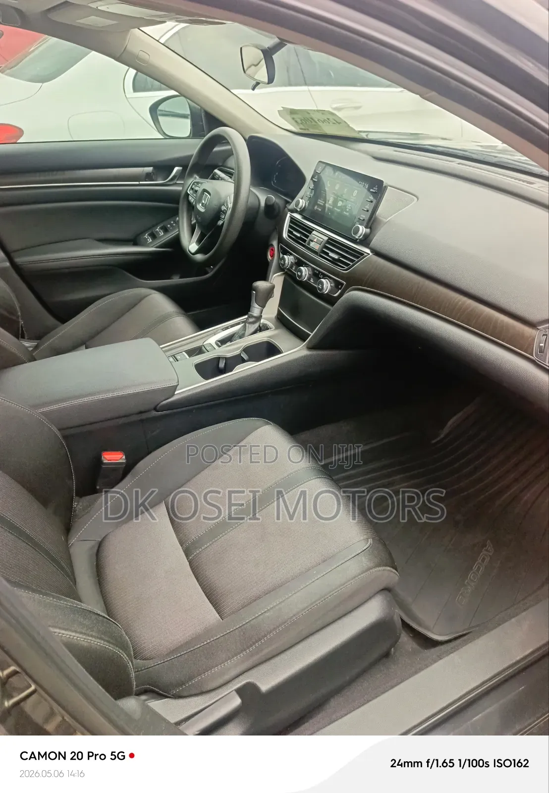 Honda Accord Sport (1.5L 4cyl Turbo 6M) 2019 Black