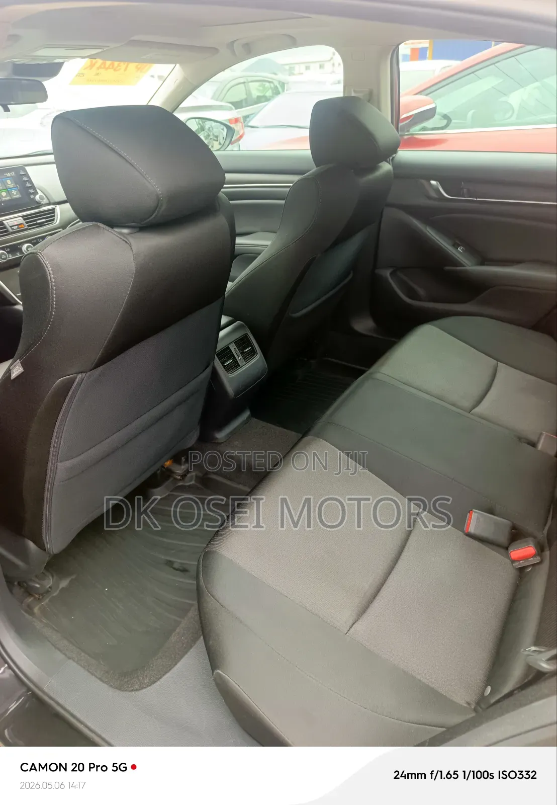 Honda Accord Sport (1.5L 4cyl Turbo 6M) 2019 Black