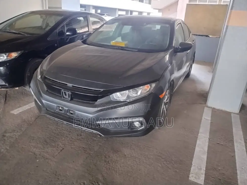 Honda Civic LX Hatchback 2020 Gray