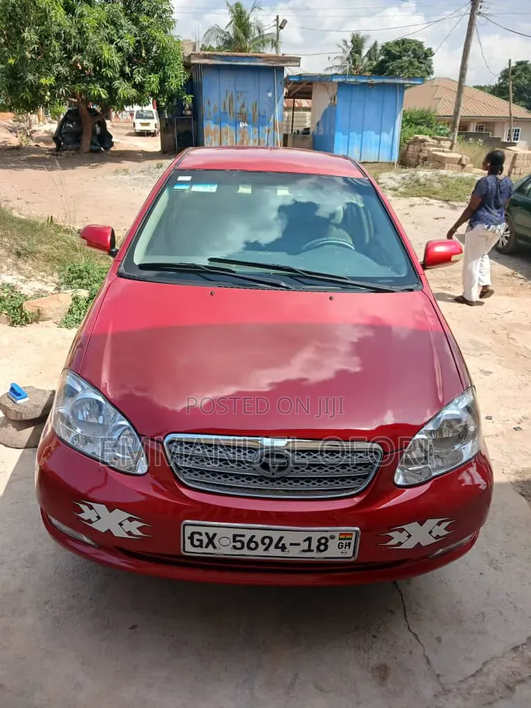 Toyota Corolla 2007 Red