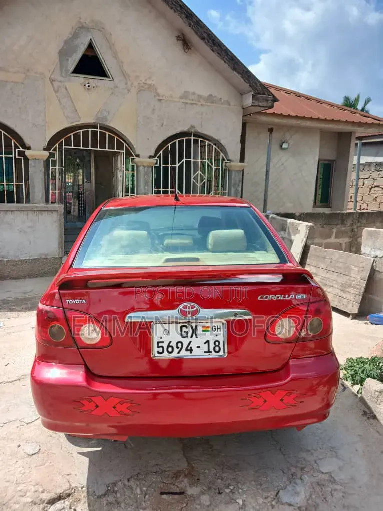 Toyota Corolla 2007 Red