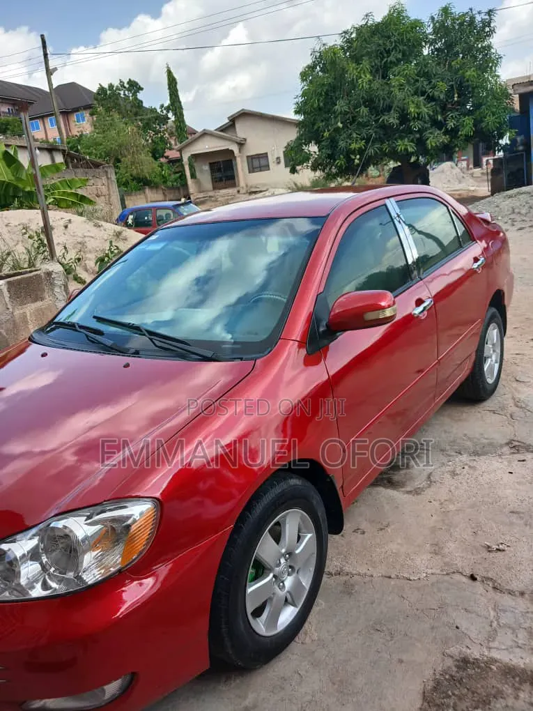Toyota Corolla 2007 Red