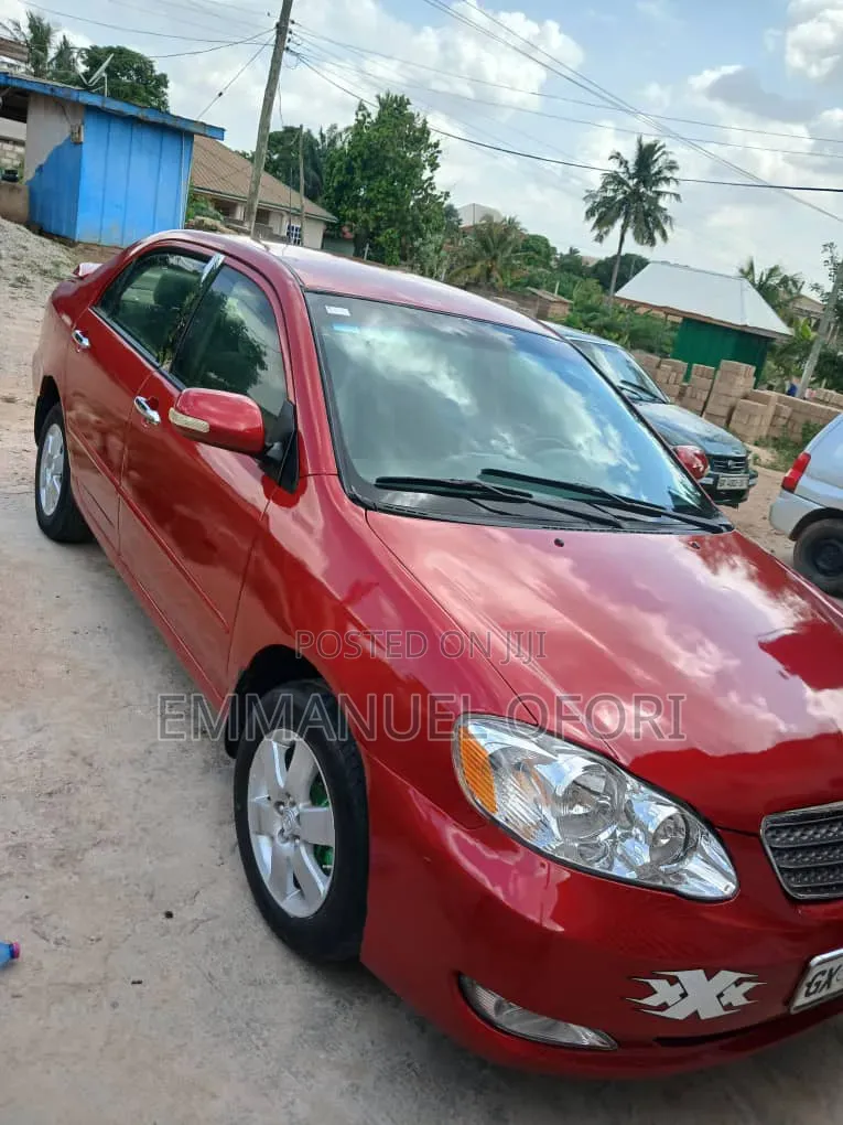 Toyota Corolla 2007 Red