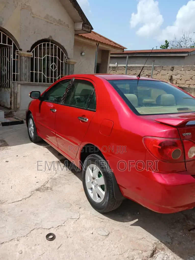 Toyota Corolla 2007 Red