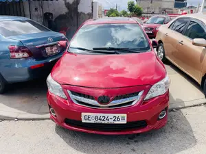 Toyota Corolla S 4dr Sedan (1.8L 4cyl 4A) 2013 Red
