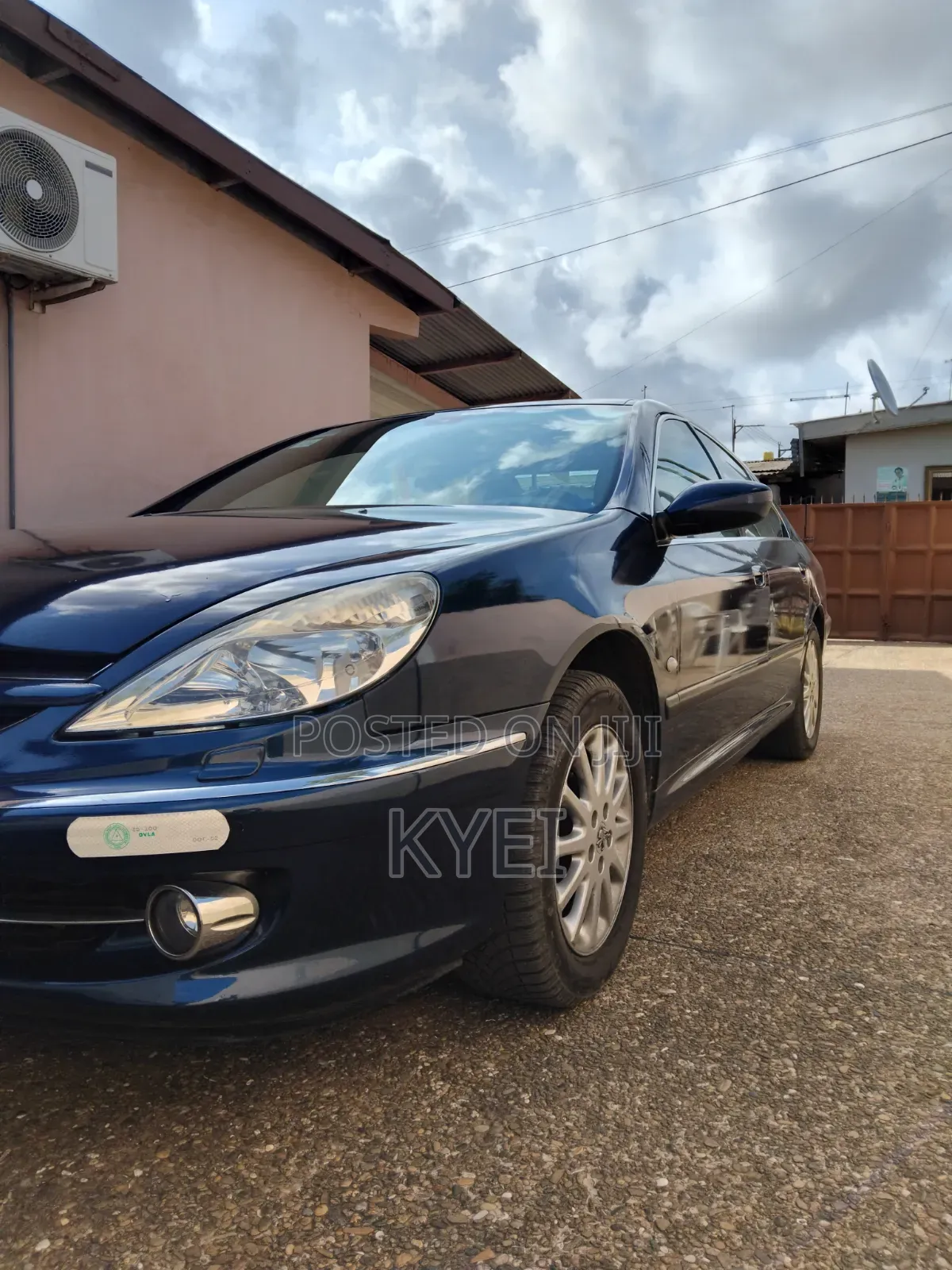 Peugeot 607 2005 Blue