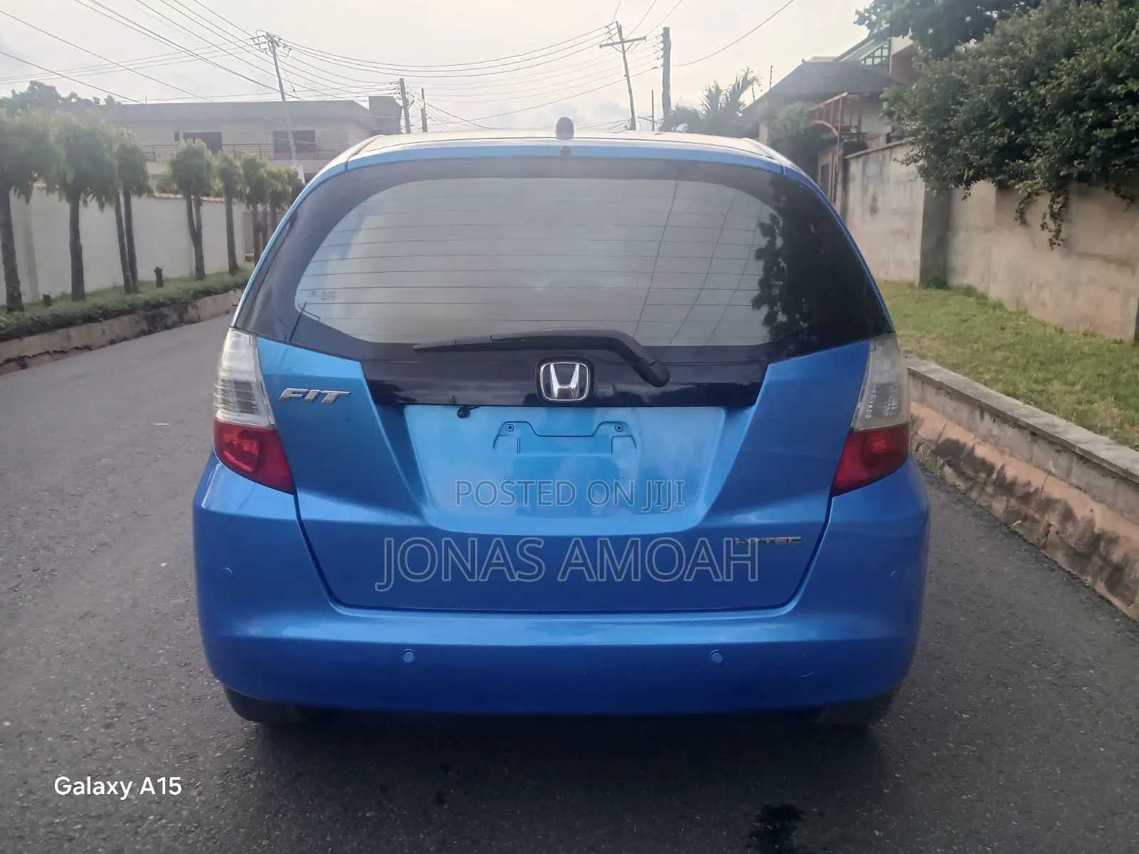 Honda Fit Automatic 2010 Blue