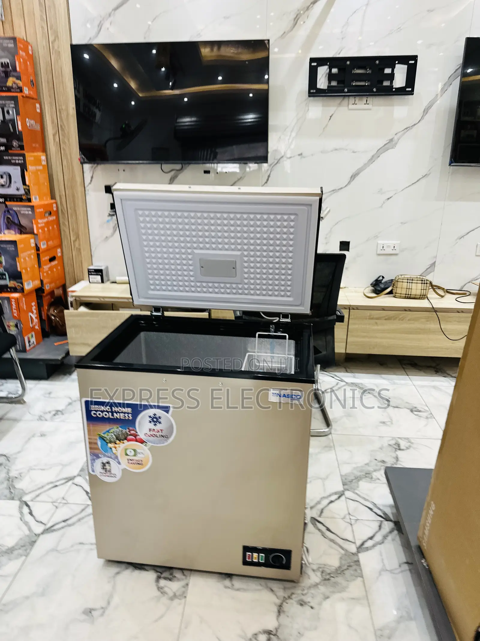 Hot  Deals on Nasco Nas-200fl 150l Chest Freezer Single Door