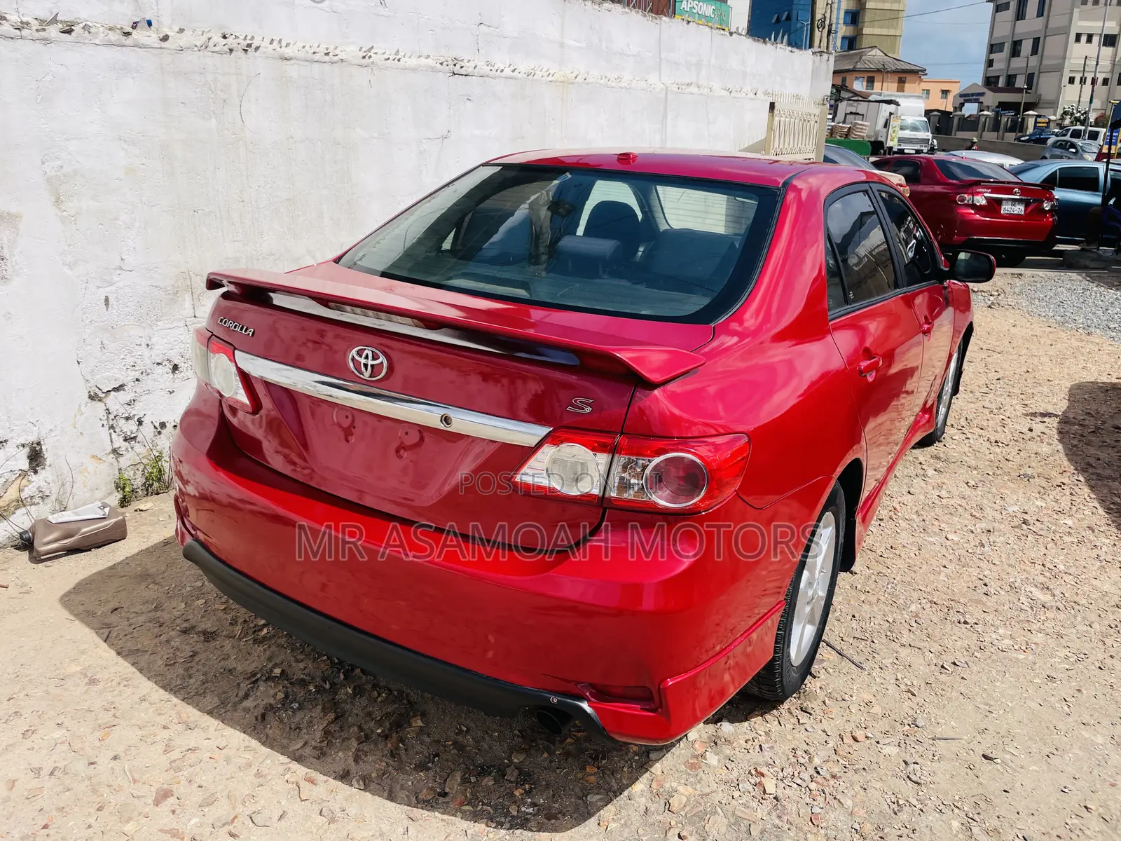 Toyota Corolla S 4dr Sedan (1.8L 4cyl 4A) 2013 Red