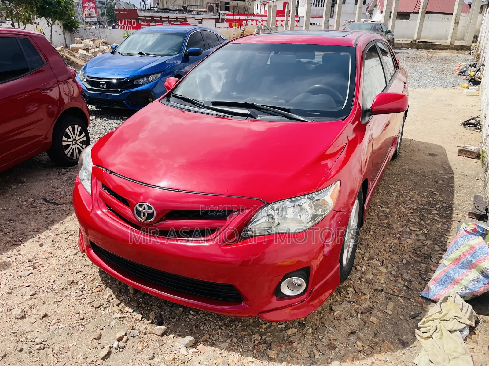 Toyota Corolla S 4dr Sedan (1.8L 4cyl 4A) 2013 Red