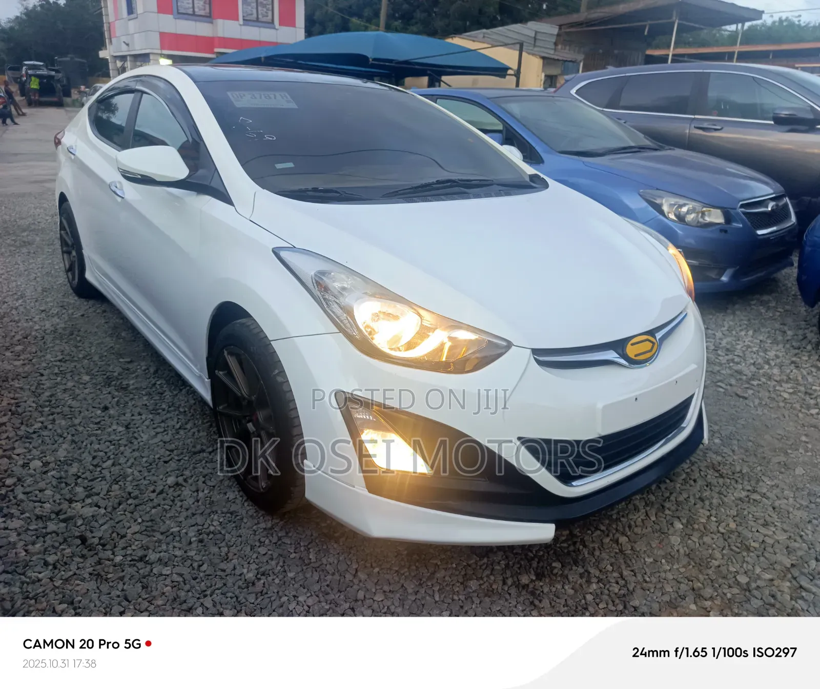 Hyundai Elantra Sport 4dr Sedan (2.0L 4cyl 6M) 2015 White