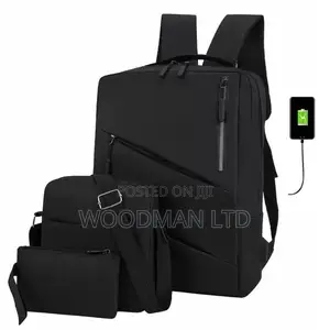 Durable Usb Port. 3set Laptop Backpack, Wholesale .
