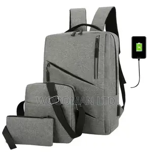 Durable Usb Port. 3set Laptop Backpack, Wholesale .