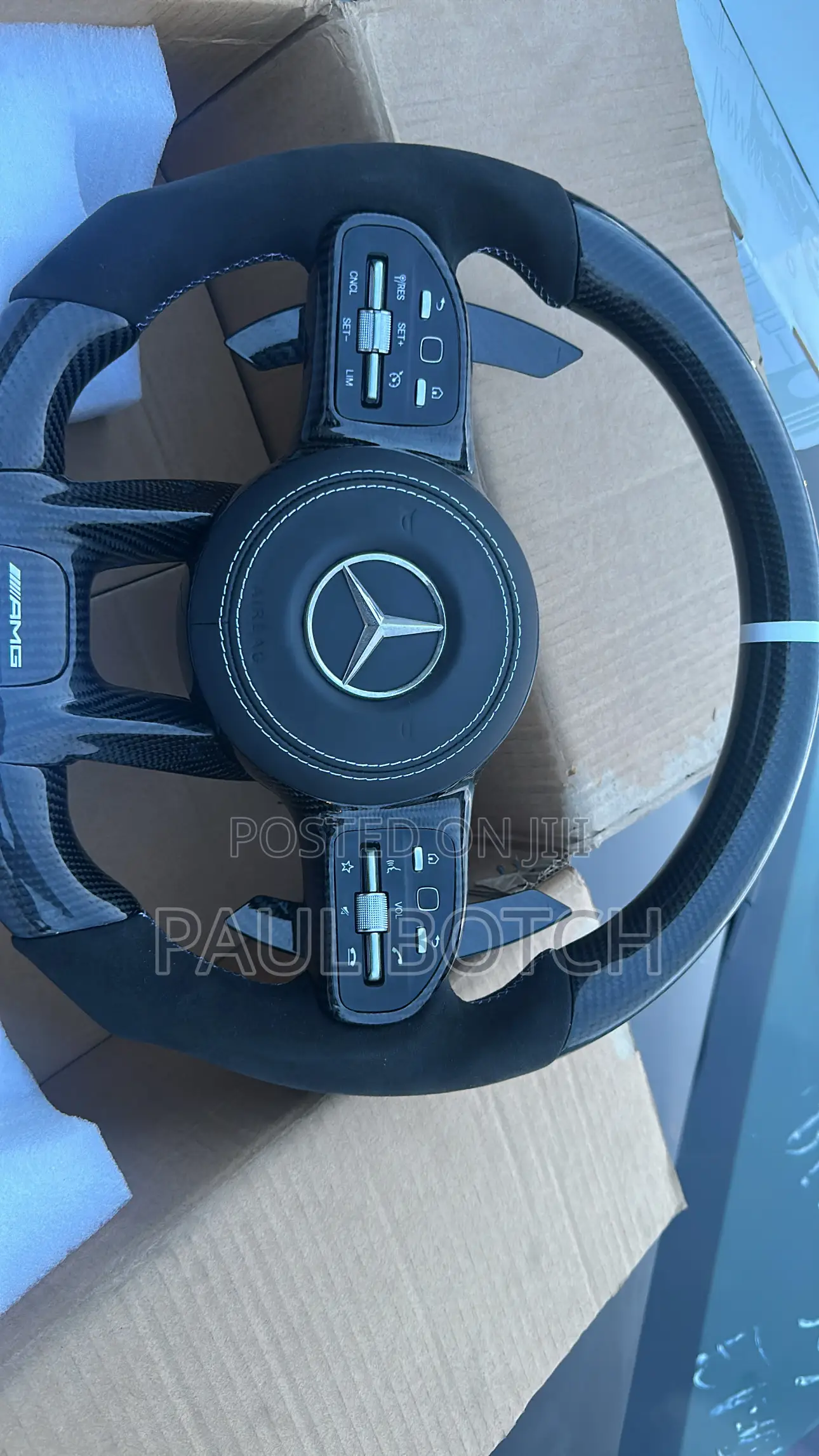 Mercedes-Benz Amg Carbon Fiber Steering Wheeel