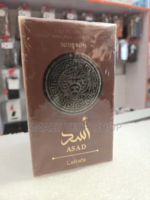 The Item in the Image Is Lattafa Asad Bourbon Eau De Parfum (100ml).