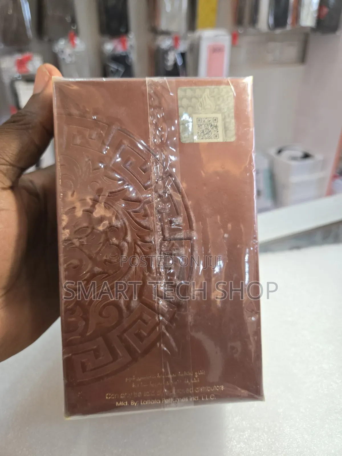 The Item in the Image Is Lattafa Asad Bourbon Eau De Parfum (100ml).