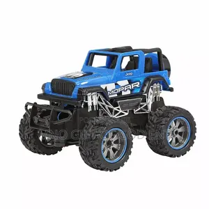 New Bright R/C Trucks Blue Jeep Wrangler No.1688