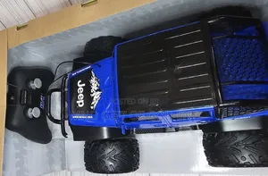 New Bright R/C Trucks Blue Jeep Wrangler No.1688
