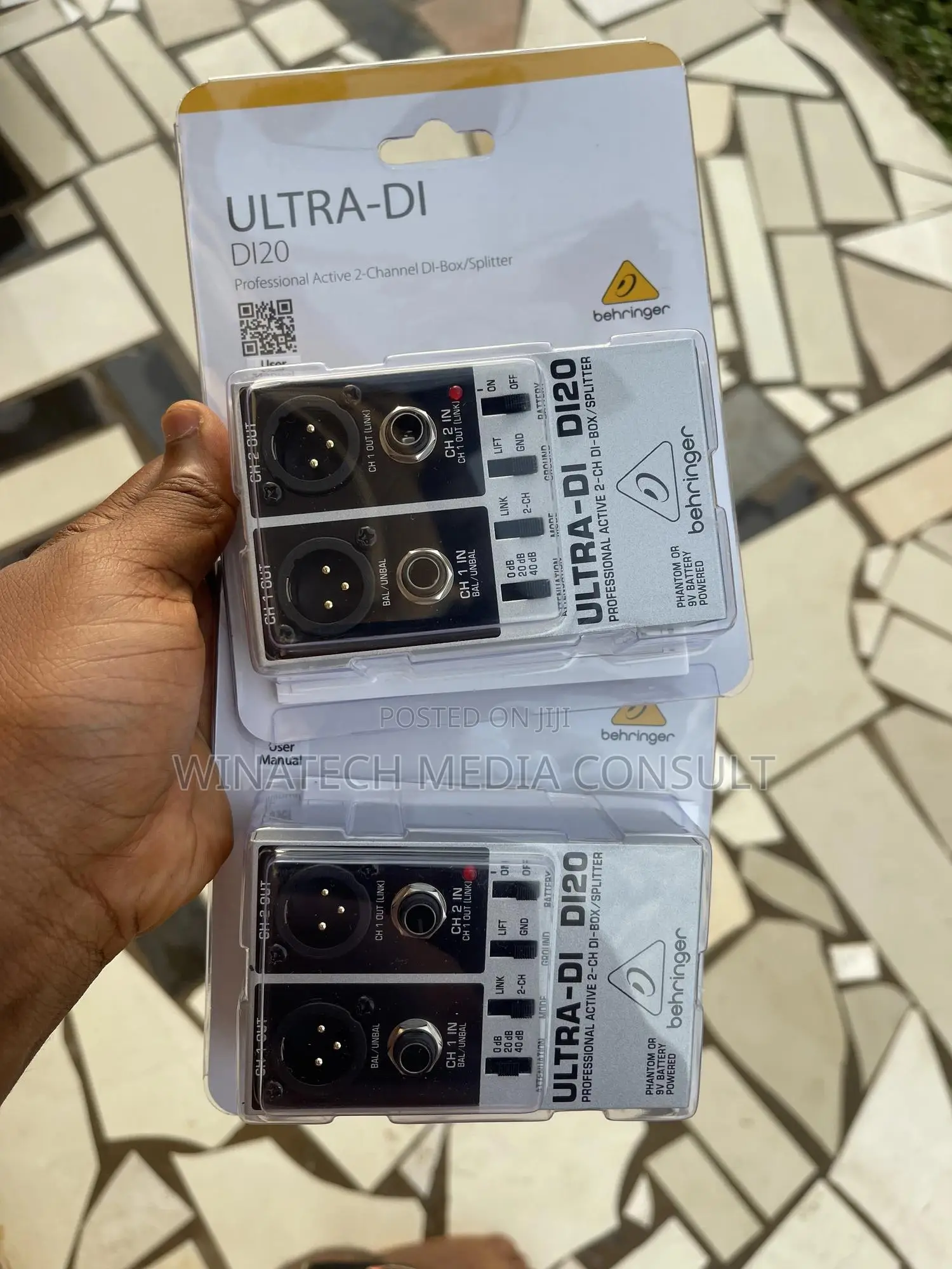 Behringer Ultra Di20 Di Box