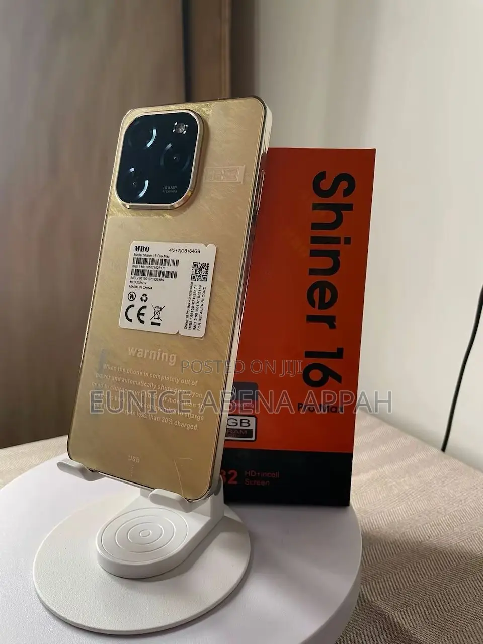 New Mobile Phone 64 GB Gold