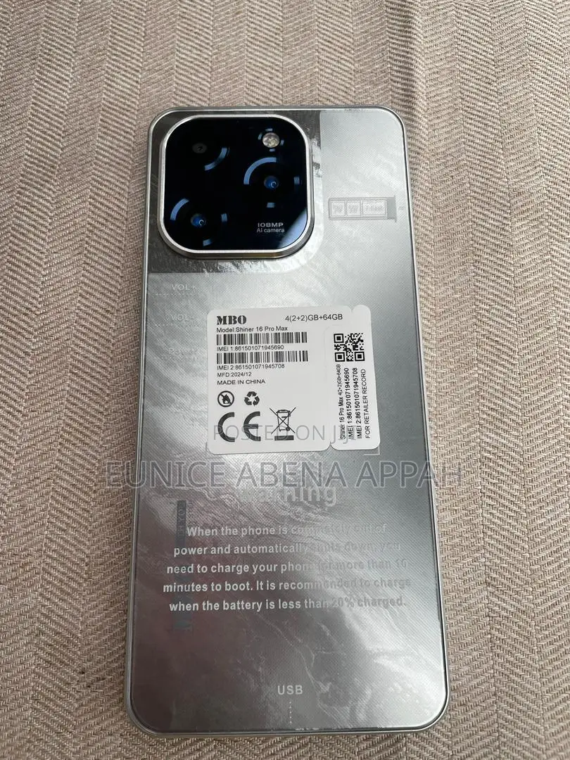 New Mobile Phone 64 GB Gold