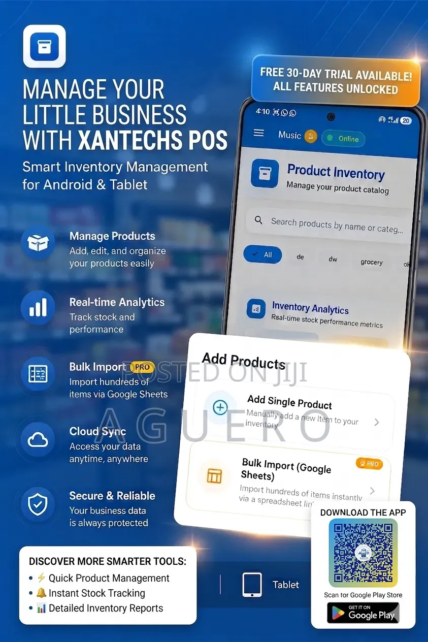 Pos Software to Manage Your Store (Android/Tablet) Monthly Payment