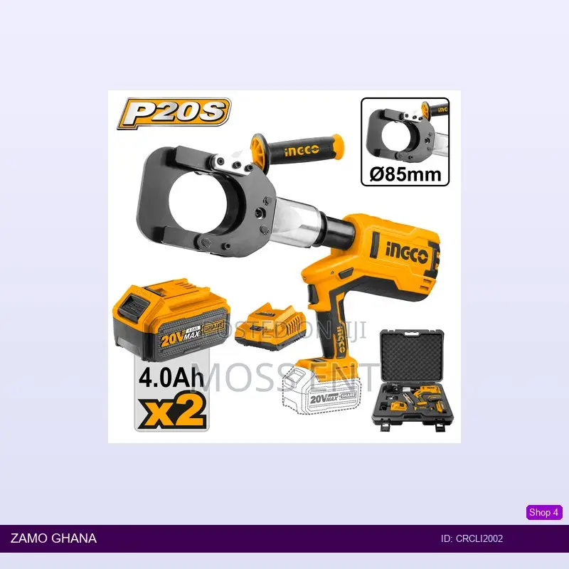 Cordless Hydrualic Cable Cutter - Crcli2002