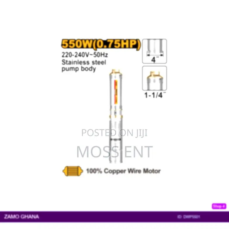 Deep Well Pump - Dwp5501