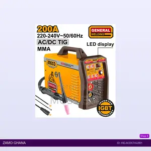 Inverter Ac Dc Tig/Mma Welding Machine 200a - Ing-Acdctig2001