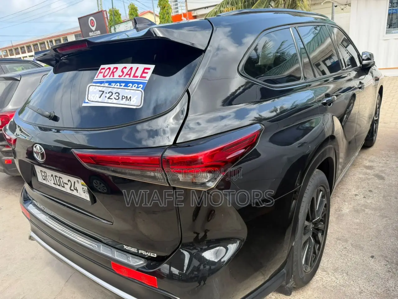 Toyota Highlander XSE 2022 Black
