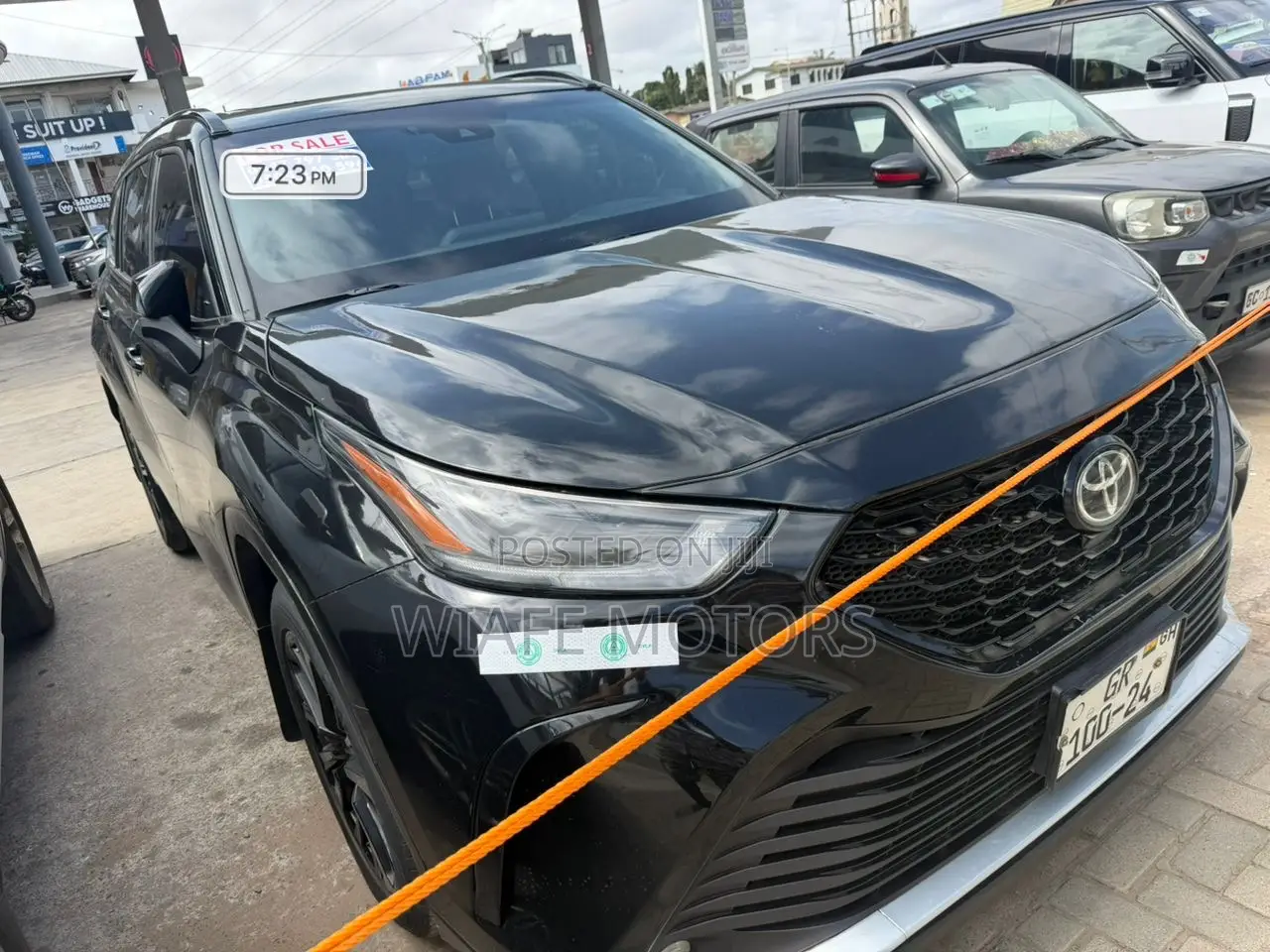 Toyota Highlander XSE 2022 Black