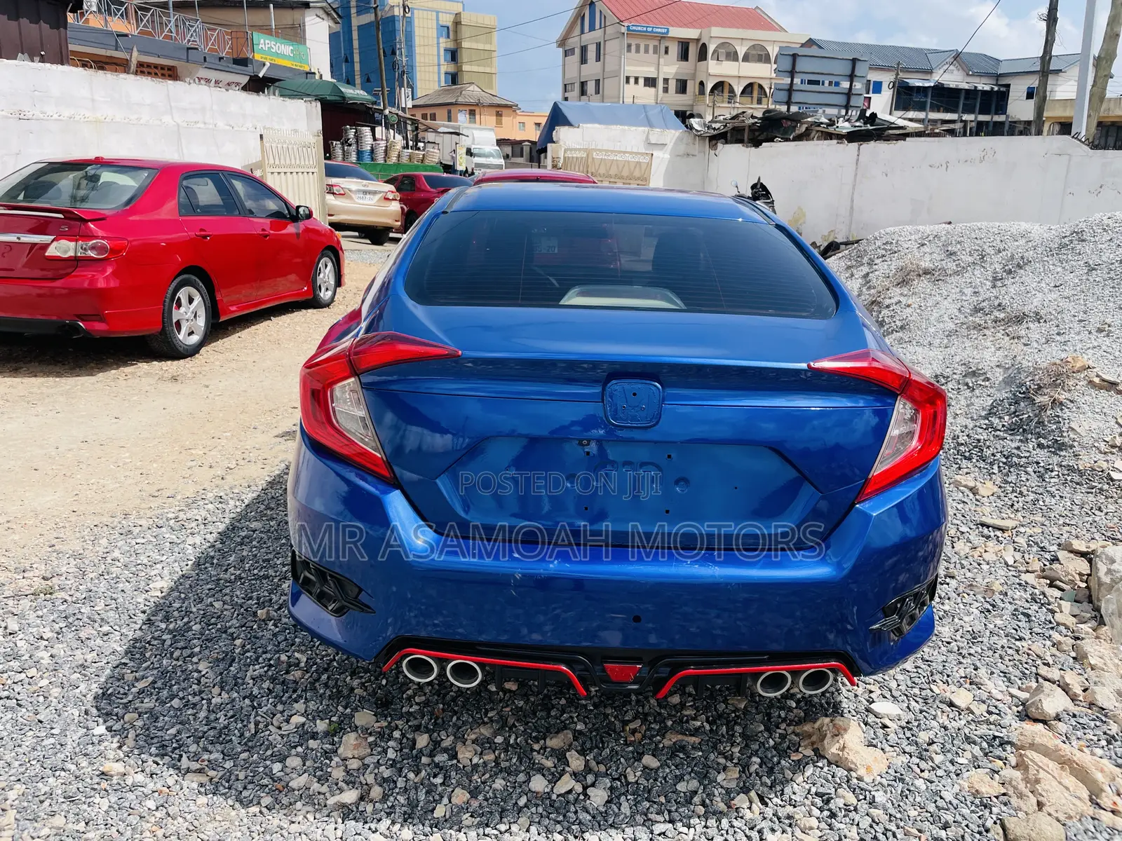 Honda Civic Sport Sedan 2019 Blue
