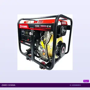 8800 Diesel Welding Generator 5.6kw 200a 1phase - Kde8800ew