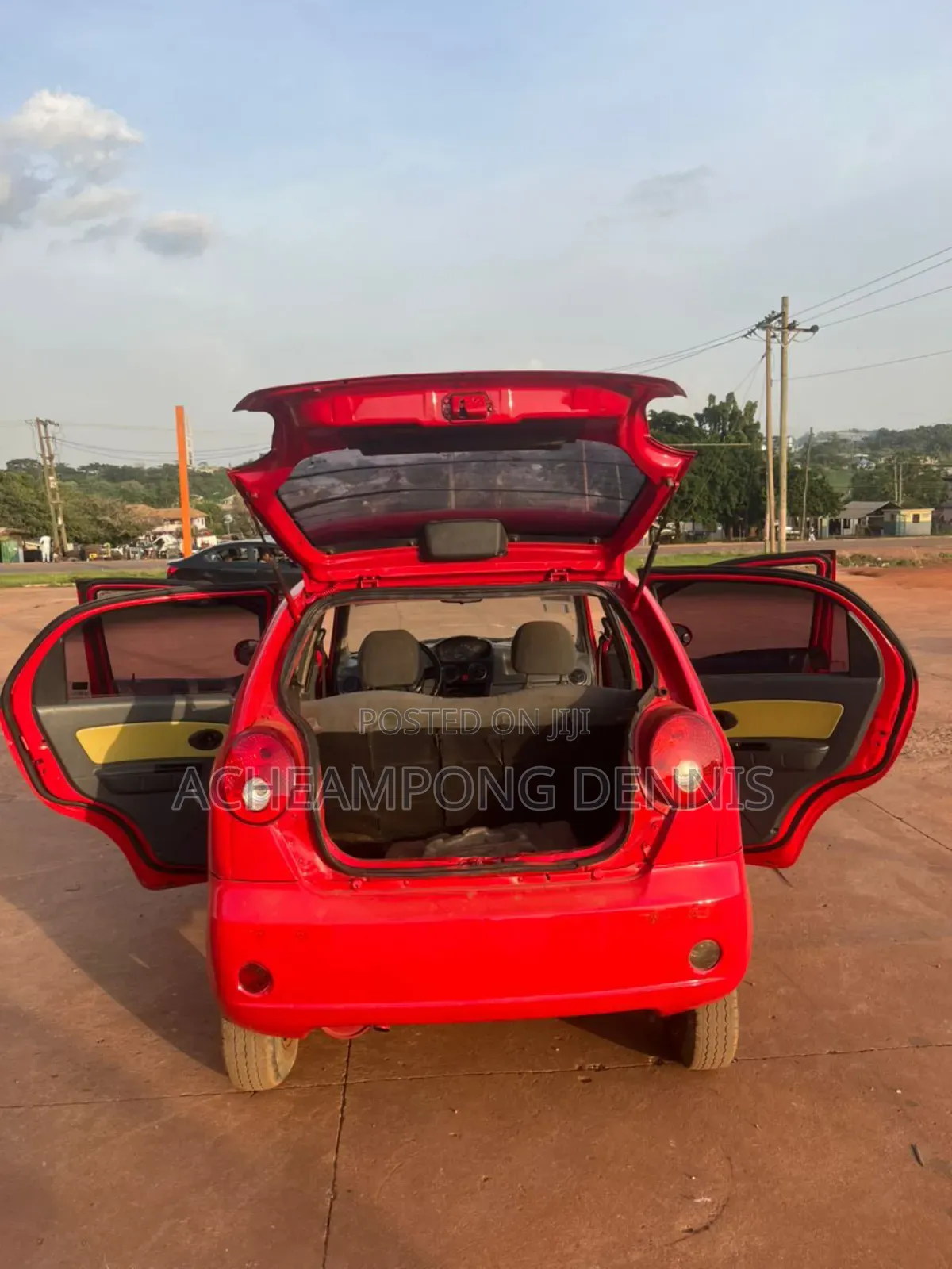 Daewoo Matiz 0.8 S 2008 Red